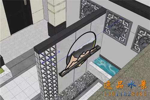 剖析玄關水幕墻的寓意|水幕墻風水